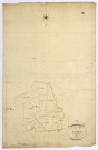 Beaumont-Sardolles, cadastre ancien : plan parcellaire de la section B dite de Beaumont, feuille 3