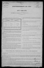 Champvert : recensement de 1901