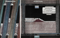 Exploitation totale, méthode Carrier, dressant 80°, mines de Lorraine.