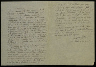 PETIT (Maurice), poète à Nevers : 1 lettre.