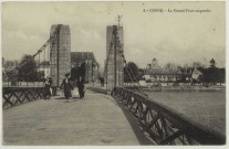 COSNE – Le Grand Pont suspendu