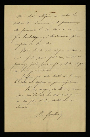 GAUTHERIN, originaire de Beaumont-la-Ferrière : 4 lettres.