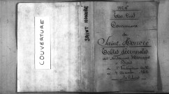 Saint-Honoré-les-Bains : tables décennales.