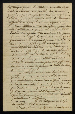 FISCHER (Georges), peintre à Brest (Finistère) (né en 1820) : 14 lettres.