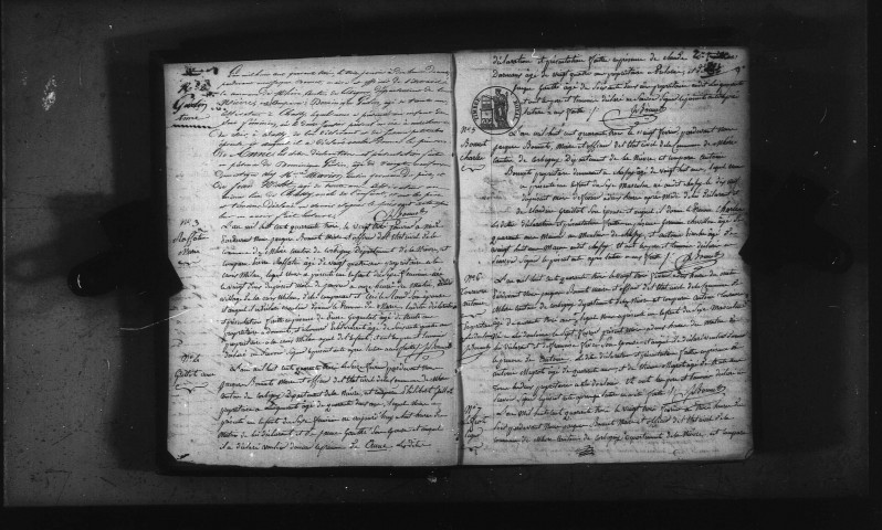 Mhère : actes d'état civil.