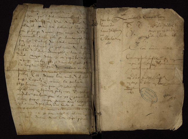 Justices de Gannay-sur-Loire, Cercy-la-Tour et Charrin : état des limites.