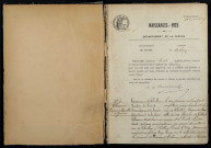 Challuy : actes d'état civil.