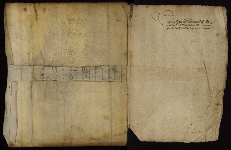 Fief de Lamenay : terrier.