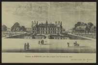 BREVES – Château de BREVES (côté Est) d’après une Gravure de 1660