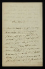 AUBANEL (Théodore), poète en Avignon (1829-1886) : 5 lettres.