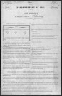 Chasnay : recensement de 1901