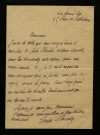 CLARETIE (Georges), fils de Jules Claretie : 1 lettre.