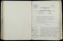 Arleuf : actes d'état civil.