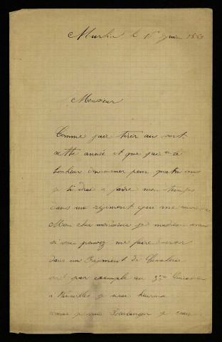 GUIGNARD (Jean), boulanger à Murlin (Nièvre) : 1 lettre.