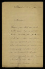 GUIGNARD (Jean), boulanger à Murlin (Nièvre) : 1 lettre.