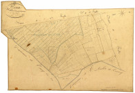 Cosne-sur-Loire, cadastre ancien : plan parcellaire de la section E dite de l'Etang des Granges, feuille 2
