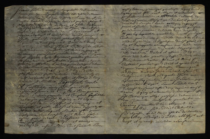 Biens et droits. - Rente solidaire du cordonnier Boyau et son fils curé de Devay, vente à Desprez seigneur du Perou (commune de Saint-Jean-aux-Amognes) : copie du contrat de constitution du 26 octobre 1720.