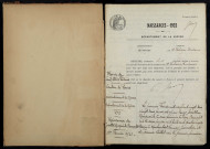 Saint-Hilaire-Fontaine : actes d'état civil.