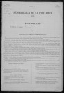 Ouroux-en-Morvan : recensement de 1876