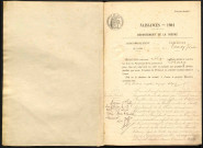 Tracy-sur-Loire : actes d'état civil.