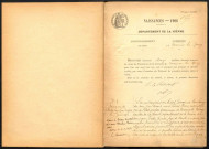 Varennes-lès-Narcy : actes d'état civil.