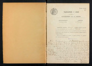 Moux-en-Morvan : actes d'état civil.