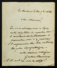 ROMIEUX (Gaston), secrétaire de l'Académie de La Rochelle : 2 lettres.