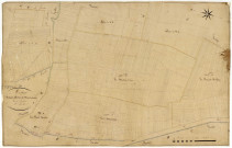 Mesves-sur-Loire, cadastre ancien : plan parcellaire de la section B dite des Moulins à Vent, feuille 4
