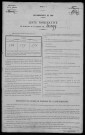 Surgy : recensement de 1906