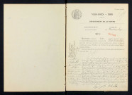 Montsauche-les-Settons : actes d'état civil.