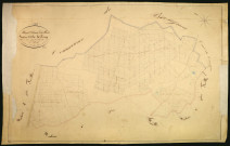 Saint-Pierre-du-Mont, cadastre ancien : plan parcellaire de la section C dite de la Pouge, feuille 4