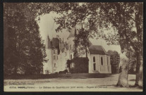 410 bis. GUIPY (Nièvre) – Le Château de CHANTELOUP (XVIe siècle) - Façade et Côté sud