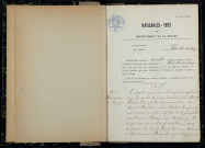 Montenoison : actes d'état civil.