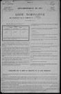 Fléty : recensement de 1911