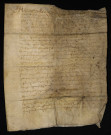 Biens et revenus. - Foncier (champ Le Latte) en la paroisse de Saint-Benin-des-Bois, vente par Gobillot aux taverniers Noury : copie du contrat du 7 février 1603.