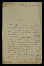 MARQUET (L.), avoué à Clamecy : 11 lettres.