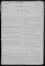 Brassy : recensement de 1891