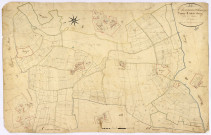 Chevannes-Changy, cadastre ancien : plan parcellaire de la section A dite de Changy, feuille 3