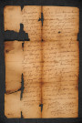 Maison de la reine. - Intendance royale : lettre d'Etienne Magny au fourrier de Marguerite de Navarre.