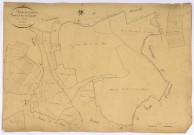 Brinon-sur-Beuvron, cadastre ancien : plan parcellaire de la section A dite de Courcelles, feuille 1