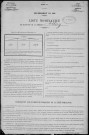 Alluy : recensement de 1906