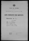 Nevers, Quartier de Loire, 6e section : recensement de 1936