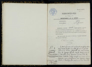 Grenois : actes d'état civil.