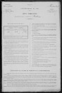 Montaron : recensement de 1891