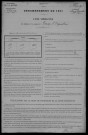 Trucy-l'Orgueilleux : recensement de 1901