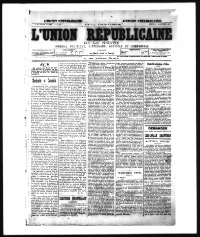 L'Union républicaine de la Nièvre