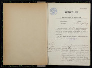 Lurcy-le-Bourg : actes d'état civil.