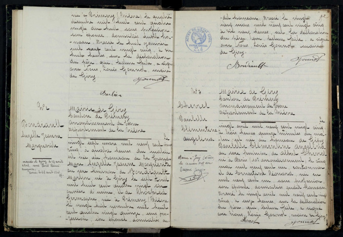 Giry : actes d'état civil.