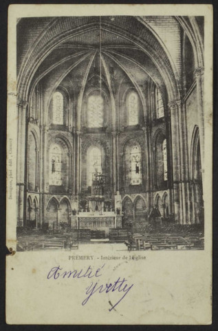 PREMERY – Intérieur de l’Église