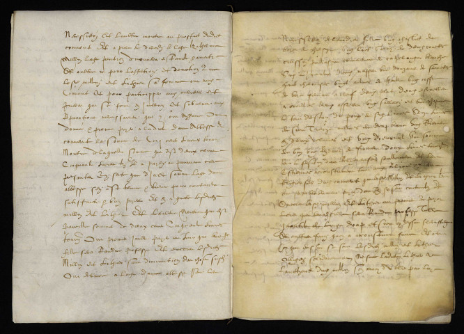 Vêtures et investitures. - Clarisses de Decize, entrée en religion de Catherine Millin petite-fille de Charlotte de Champs : copie du contrat de pension du 3 mai 1615.